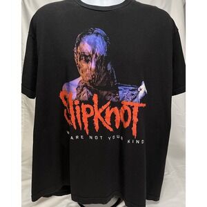 Slipknot We Are Not Your Kind Concert Tour Band T-Shirt Size XXL Rock Music Show